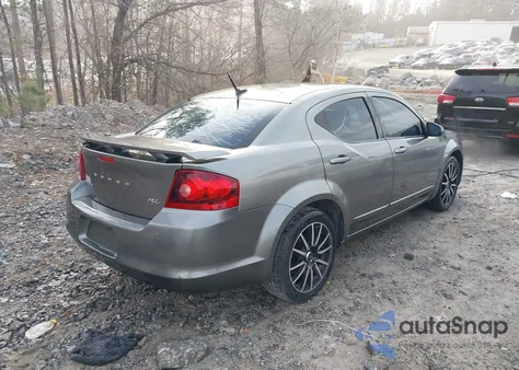 2013 Dodge Avenger R/T from USA, damaged, VIN 1C3CDZBG9DN562847